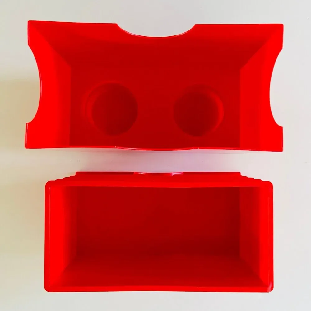 LEGO Red Stackable Storage Brick With 2 Knobs